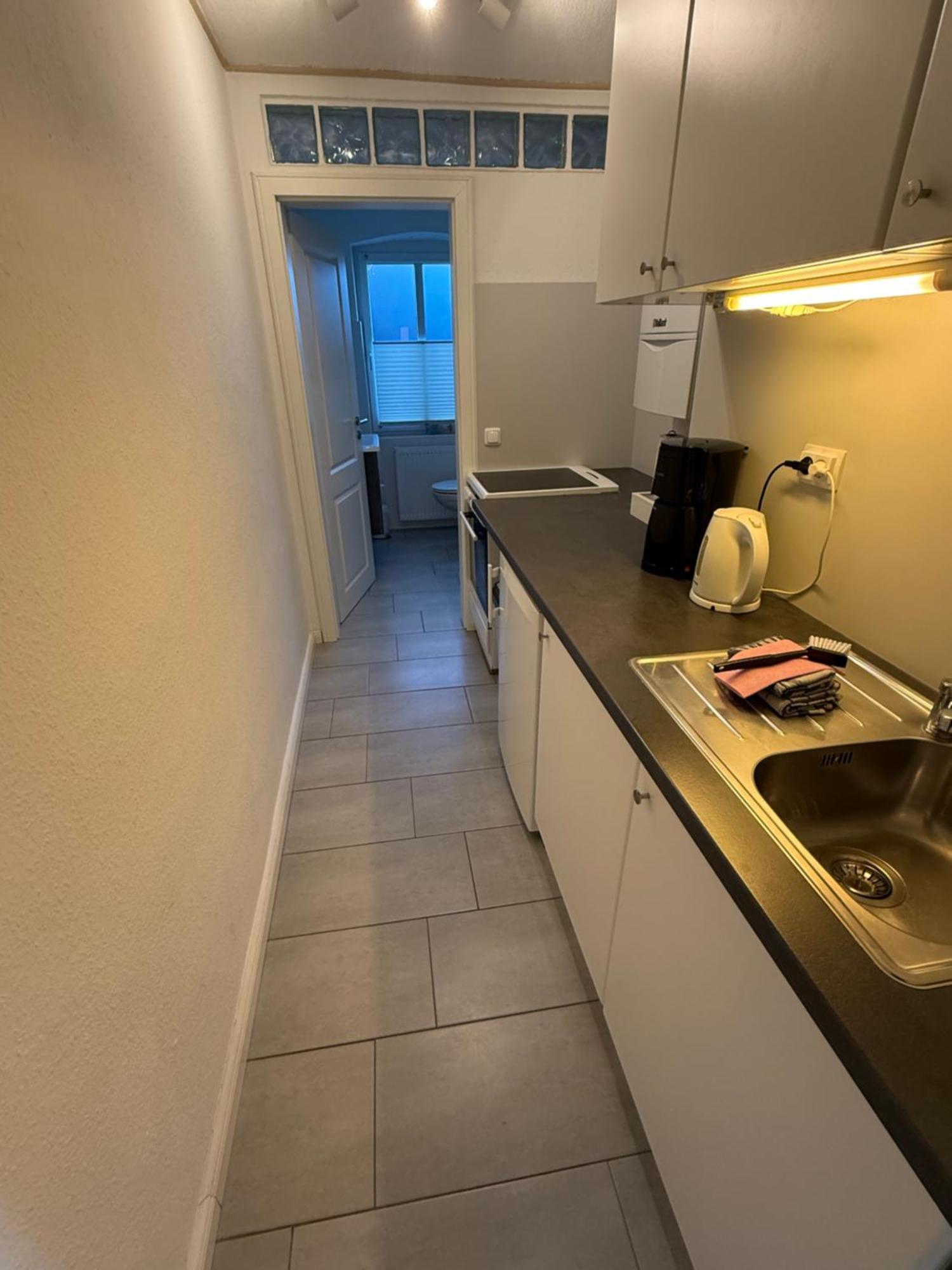 Ferienwohnung „Ole Karkenwech“ Husum-Roedemis フースム エクステリア 写真